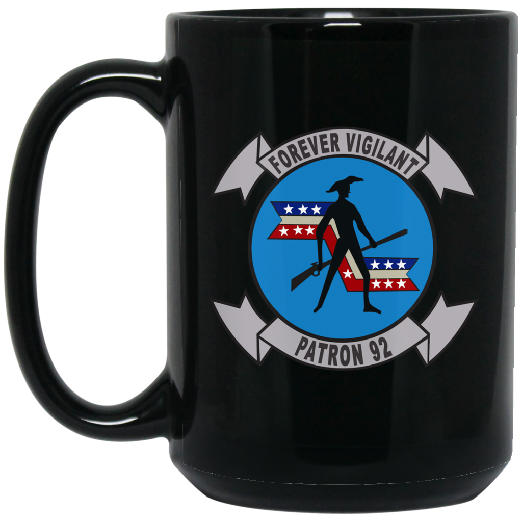 VP 92 2 Black Mug - 15oz