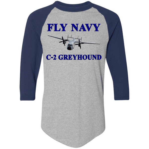 Fly Navy C-2 1 Colorblock Raglan Jersey