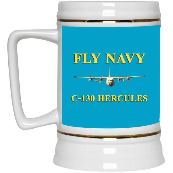 Fly Navy C-130 3 Beer Stein - 22oz