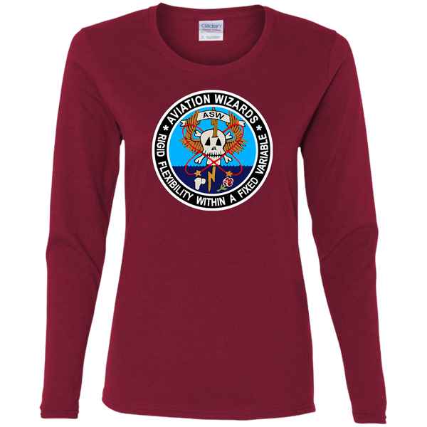 AW1 Ladies' Cotton LS T-Shirt