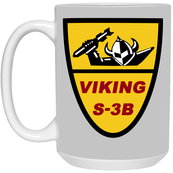 S-3 Viking 1 White Mug - 15oz