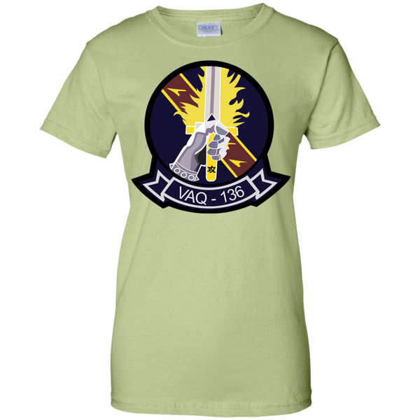 VAQ 136 1 Ladies Custom Cotton T-Shirt