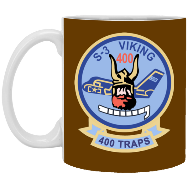 S-3 Viking 6 White Mug - 11oz