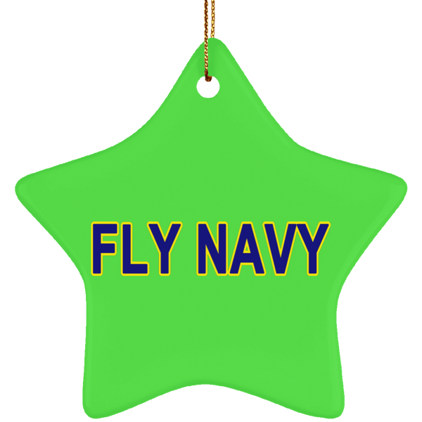 Fly Navy 2 Ornament - Star