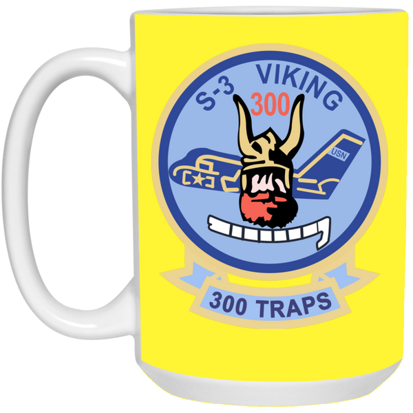 S-3 Viking 5 White Mug - 15oz