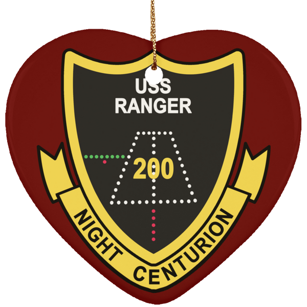 Ranger Night Ornament - Heart