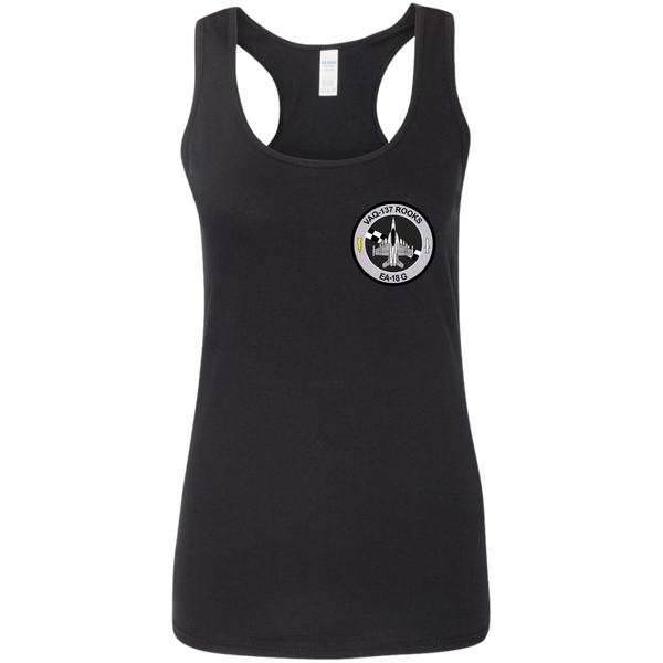 VAQ 137 5c Ladies' Softstyle Racerback Tank