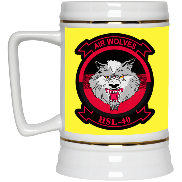 HSL 40 2 Beer Stein - 22oz