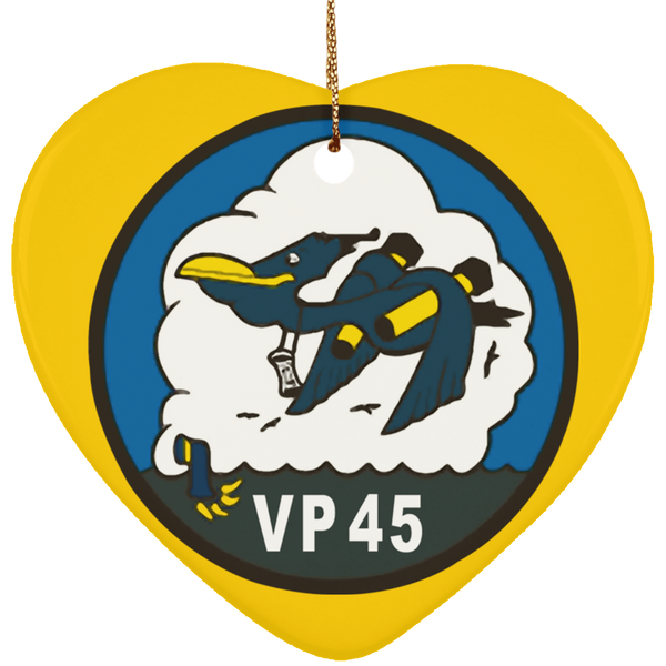 VP 45 2 Ornament Ceramic - Heart