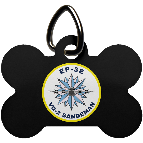 VQ 02 3 Pet Tag - Dog Bone