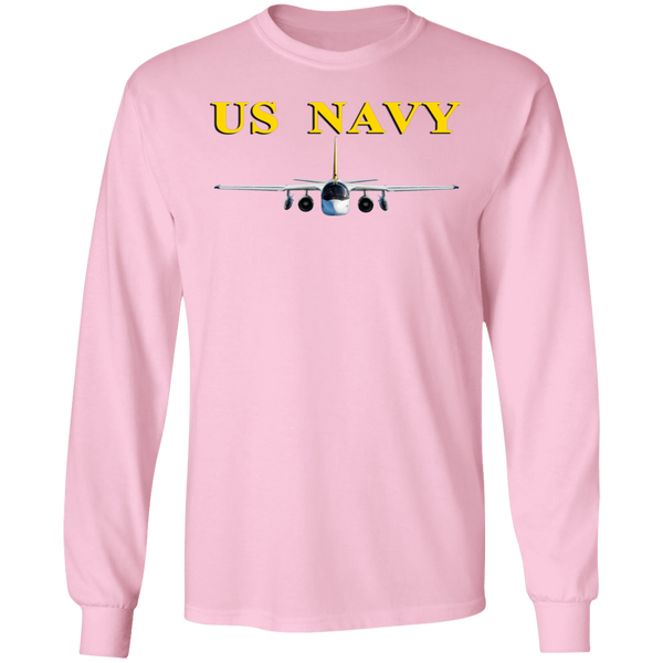 US Navy S-3 4 LS Ultra Cotton T-Shirt