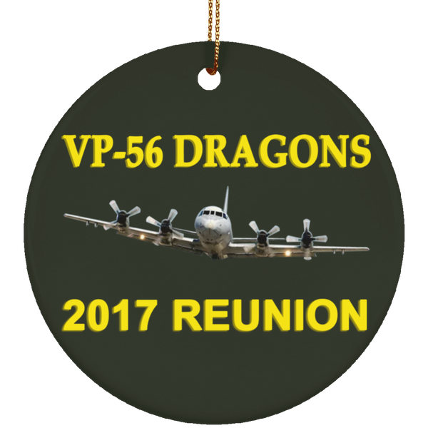 VP-56 2017 Reunion 2 Ornament Ceramic - Circle