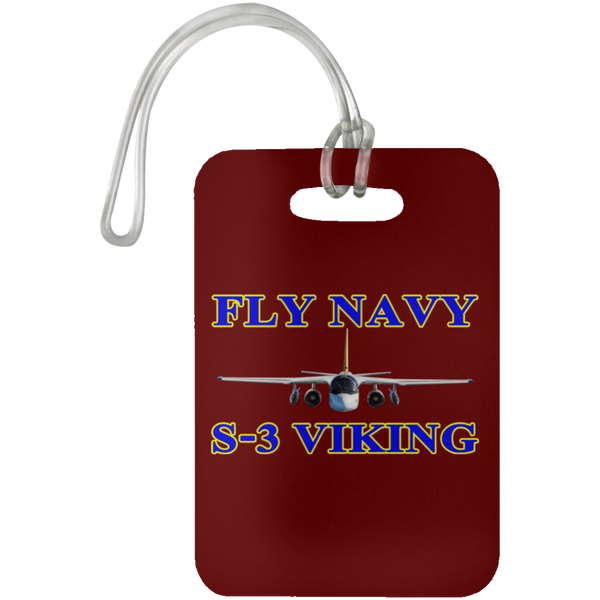 Fly Navy S-3 1 Luggage Bag Tag