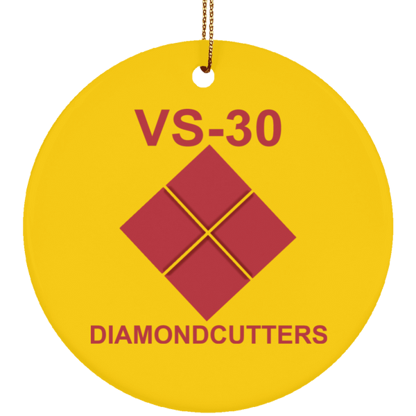 VS 30 3 Ornament Ceramic - Circle