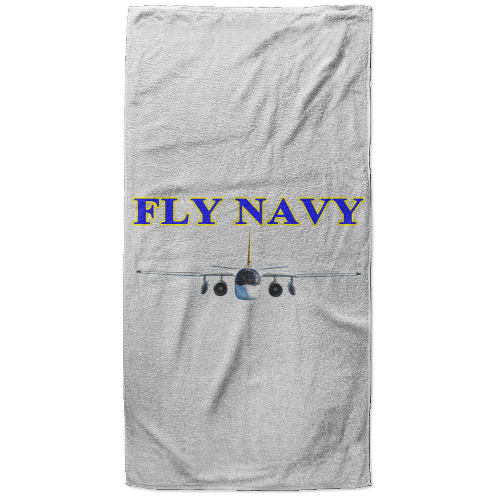 Fly Navy S-3 2 Beach Towel - 37x74