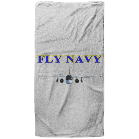 Fly Navy S-3 2 Beach Towel - 37x74