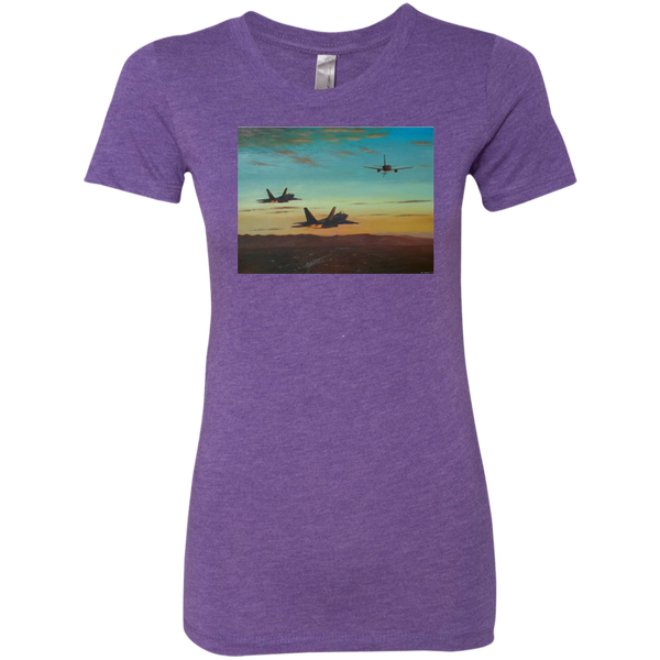 Time To Refuel Ladies' Triblend T-Shirt