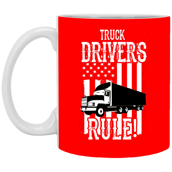 Truck Drivers Rule Mug - 11oz