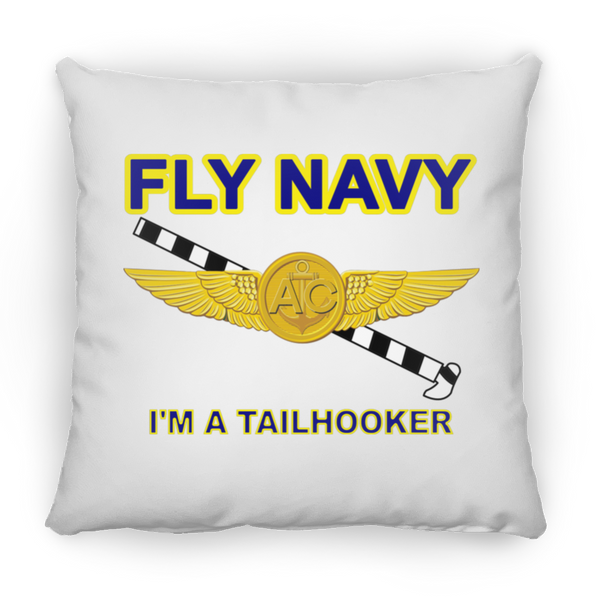 Fly Navy Tailhooker 2 Pillow - Square - 16x16