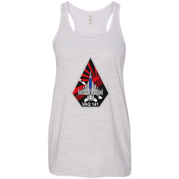 VAQ 141 7 Flowy Racerback Tank