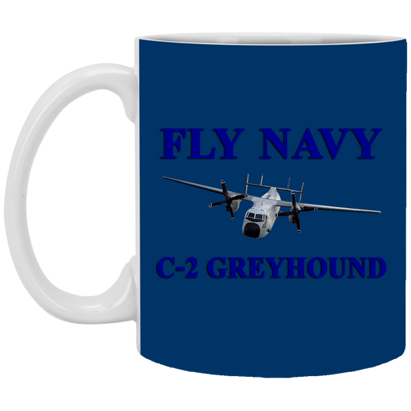 Fly Navy C-2 1 Mug - 11oz