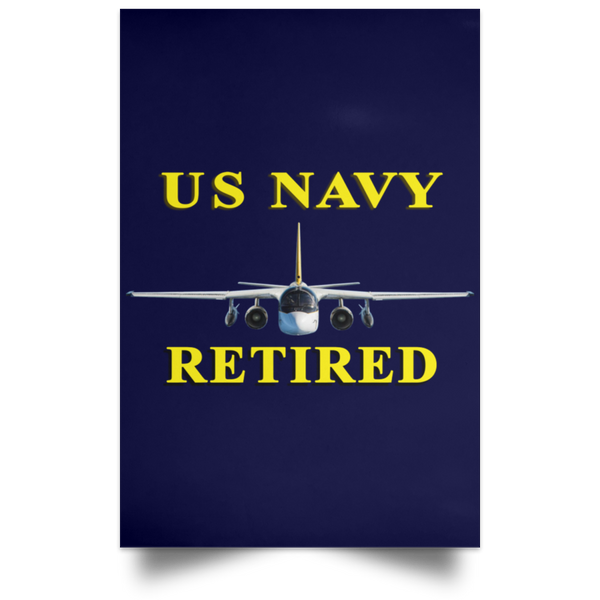 Navy Retired 2 Poster - Portrait