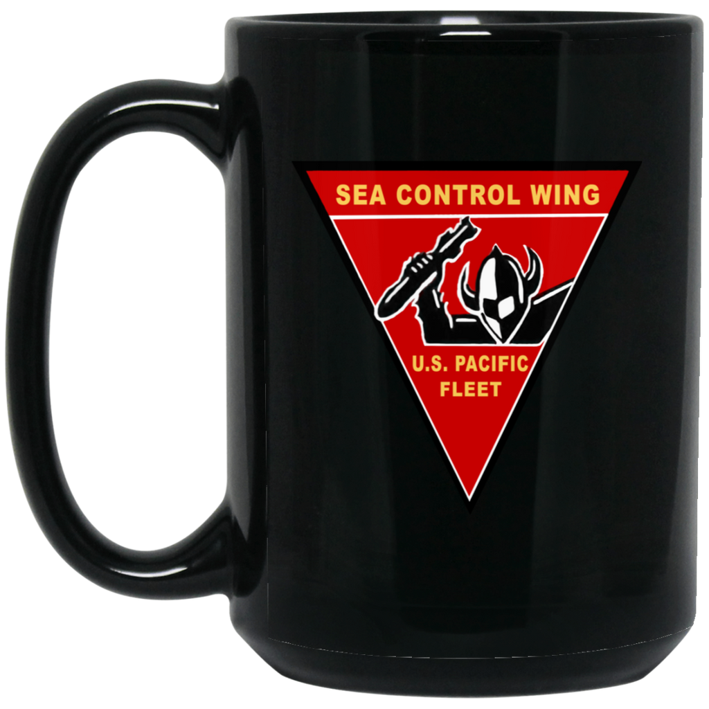 Sea Con Pac Black Mug - 15oz