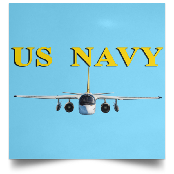 US Navy S-3 4 Poster - Square