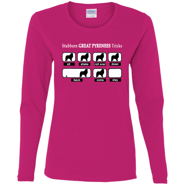 GP Tricks 1 Ladies' Cotton LS T-Shirt