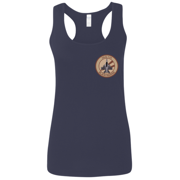 VAQ 135 6c Ladies' Softstyle Racerback Tank