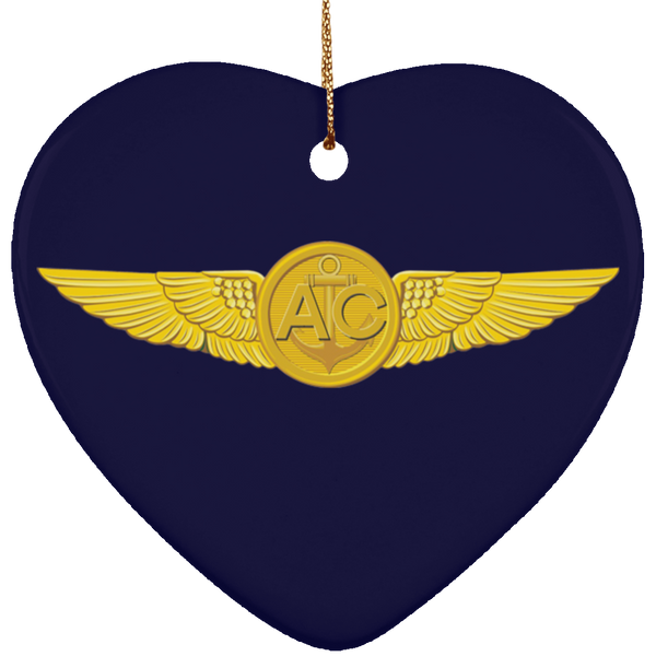 Aircrew 1 Ornament - Heart