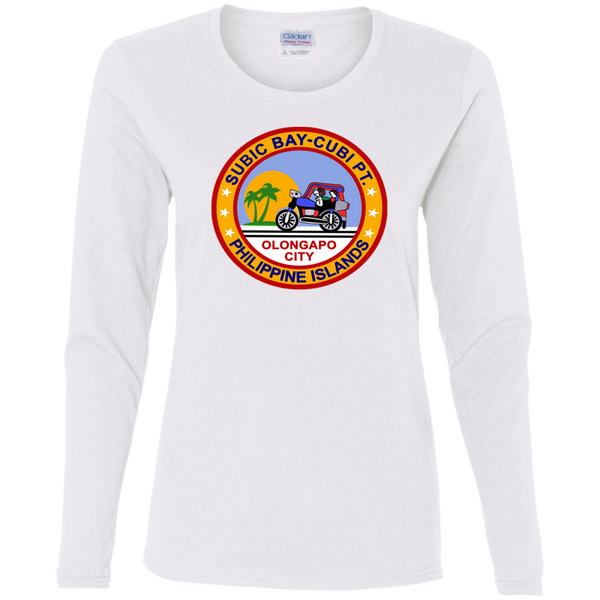 Subic Cubi Pt 03 Ladies' Cotton LS T-Shirt