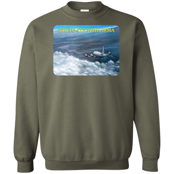 Eye To Eye With Irma Crewneck Pullover Sweatshirt