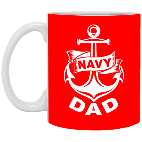 Navy Dad 1 Mug - 11oz