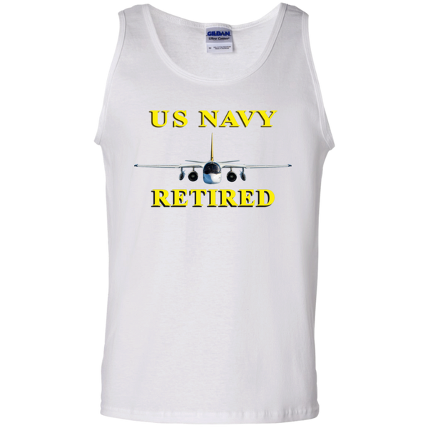 Navy Retired 2 Cotton Tank Top