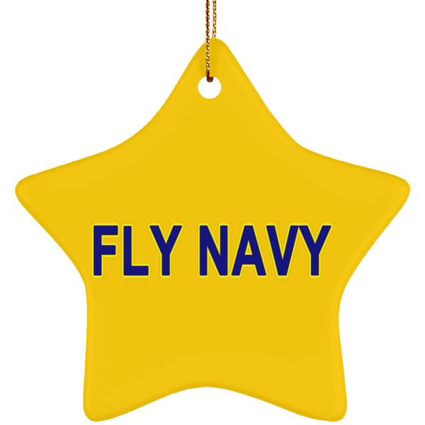 Fly Navy 2 Ornament - Star