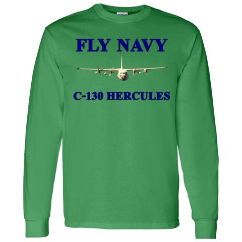 Fly Navy C-130 1 LS Ultra Cotton T-Shirt