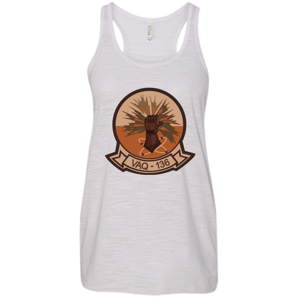 VAQ 136 2 Flowy Racerback Tank