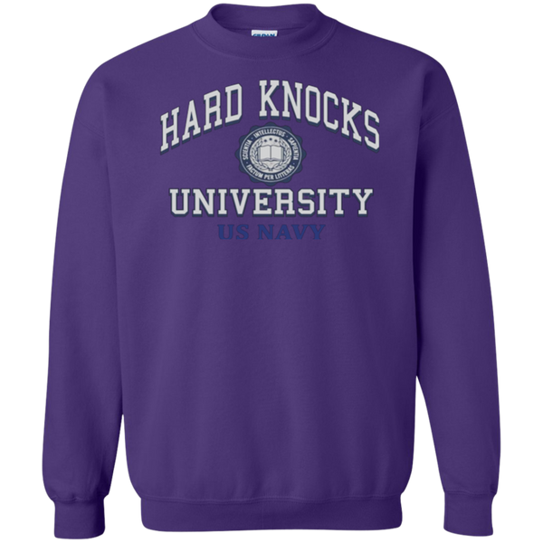 Hard Knocks U Crewneck Pullover Sweatshirt