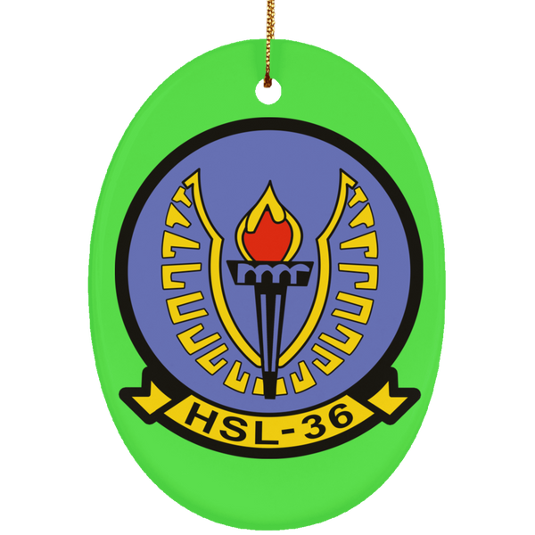 HSL 36 2 Ornament - Oval