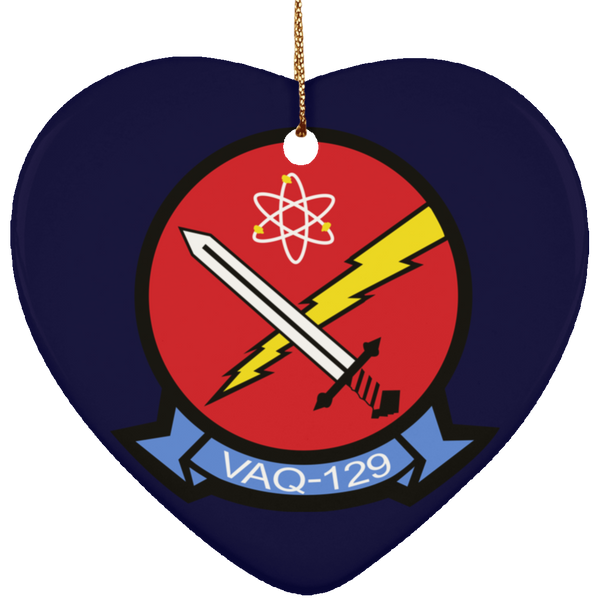 VAQ 129 1 Ornament - Heart