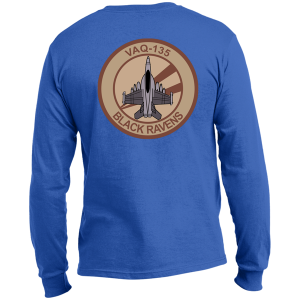 VAQ 135 6c LS T-Shirt  Made in the US