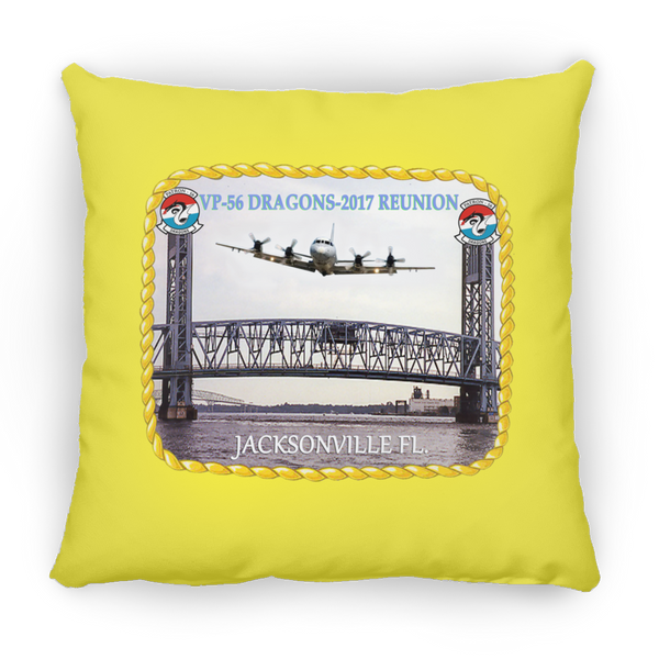 VP-56 2017 Reunion 1 Pillow - Square - 14x14