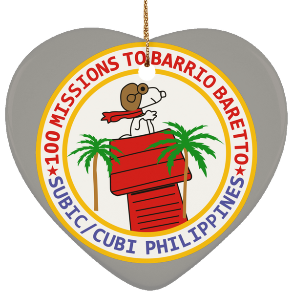 Subic Cubi Pt 07 Ornament - Heart