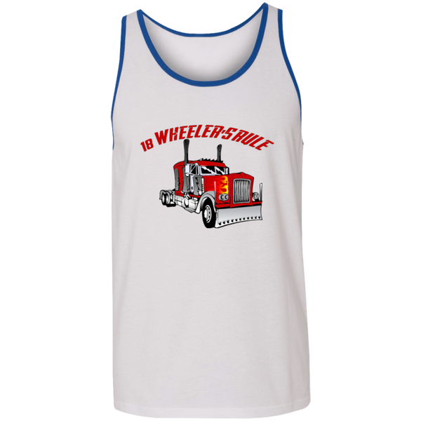 Trucker 18 Wheeler 1 Tank Top - Unisex