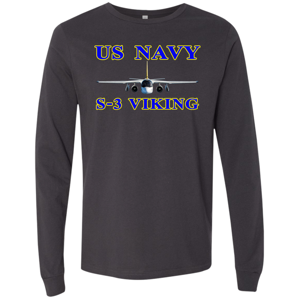 US Navy S-3 1 LS Jersey T-Shirt