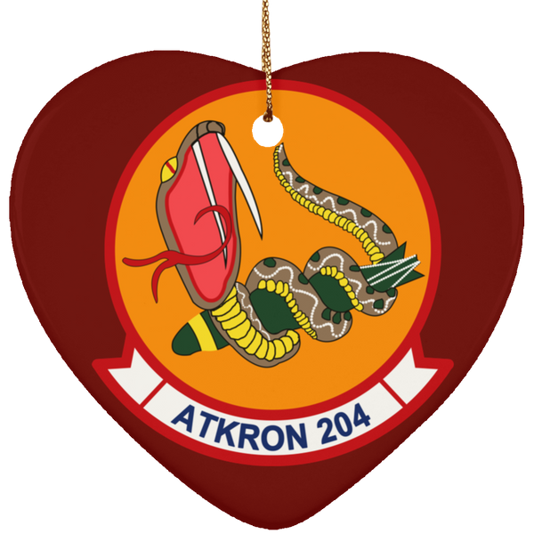 VA 204 2 Ornament - Heart