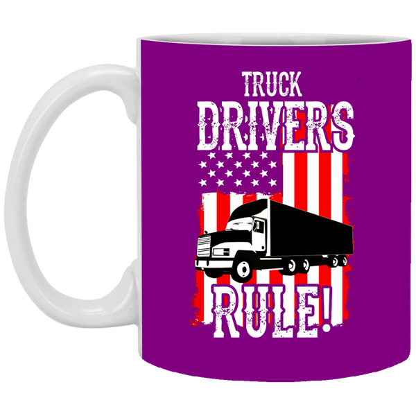 Truck Drivers Rule Mug - 11oz