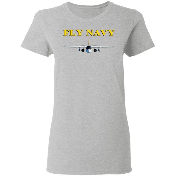 Fly Navy S-3 4 Ladies' Cotton T-Shirt