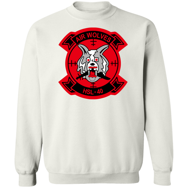 HSL 40 1 Crewneck Pullover Sweatshirt